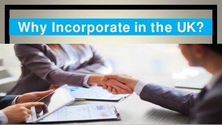 Why Incorporate in the UK?