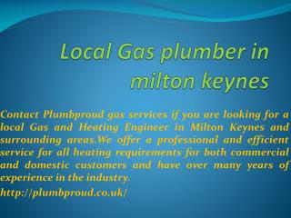 Plumbing Services In Milton Keynes