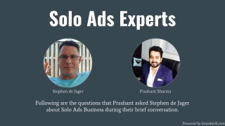 Solo Ads Experts Interview