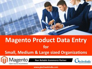 Magento Bulk Product Upload service with Product Description Writing