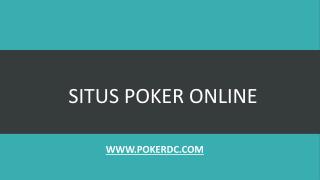 Poker Uang Asli Dengan Kemampuan Server