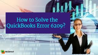 How to Solve the QuickBooks Error 6209?