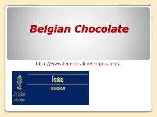 Belgian Chocolate