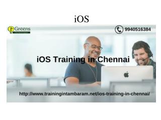 iOS Training in Chennai