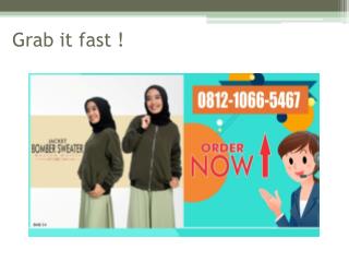 0812-1066-5467 | Bikin Jaket Muslimah Siap Kirim Ke Sukajaya Kabupaten Bogor