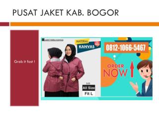 0812-1066-5467 | Grosir Jaket Parka Siap Kirim Ke Cibungbulang Kabupaten Bogor