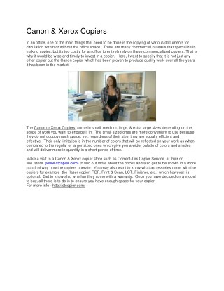 Correct-Tek Copier Service|Refurbished Copier Repairs Service for HP copier, ricoh copier, canon copier, xerox copier, s