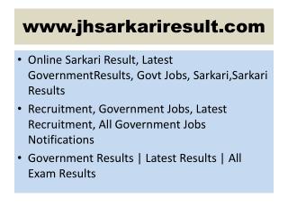 Latest GovernmentResults