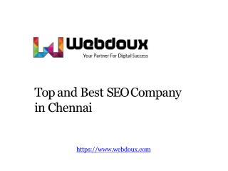 Top and Best SEO Company in Chennai