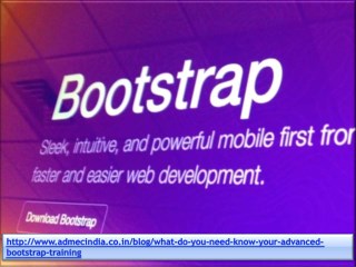 Learn More About Bootstrap 3