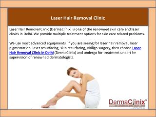 Laser Hair Removal Clinic in Delhi