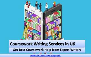 Coursework Writing Services in UK - Get Best Coursework Help