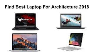 Top 10 Best Laptop For Architecture Students 2018