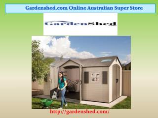 Shop for Garden Sheds, Absco Sheds, Timber Sheds Online.