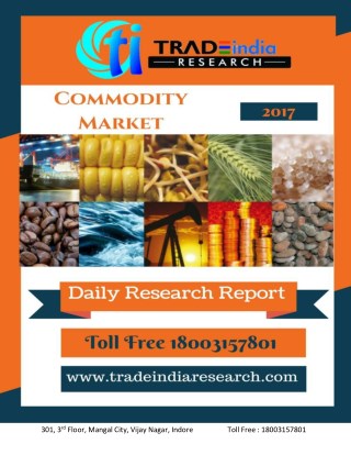 Daily Commodity Prediction Report 23.04.2018 by TradeIndia Research