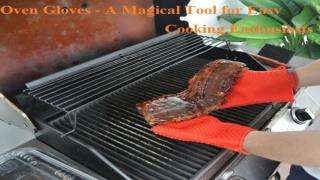 BBQ Gloves, Grill Gloves, Grill Mitts, Oven Mitts