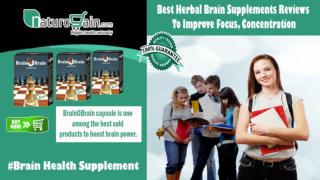 Best Herbal Brain Supplements Reviews to Improve Focus, Concentration
