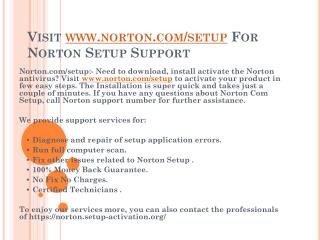 www.Norton.com/setup|Quick Norton Setup