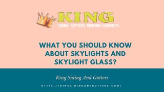 Things Need To Know Before Replacing A Skylight Glass