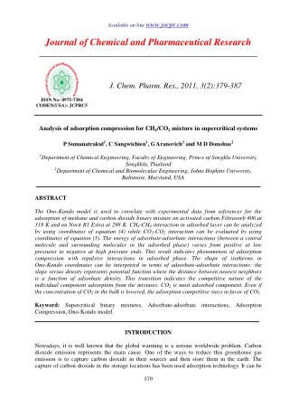 Analysis of adsorption compression for CH4/CO2 mixture in supercritical systems