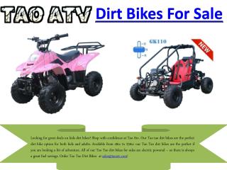 Dirt Bikes For Sale