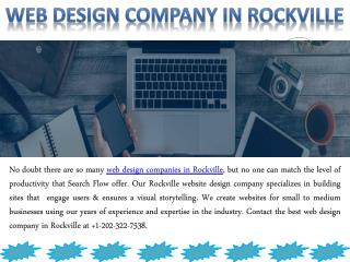 Web Design Company in Rockville