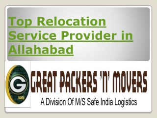 Hassle-free Movers and Packers Allahabad