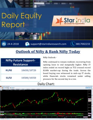 Daily Equity Report