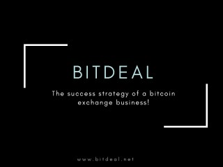 Best Bitcoin Exchange Script | Bitdeal