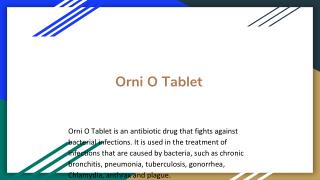 Orni o tablet