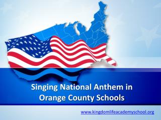 National Anthem in OC CA Schools