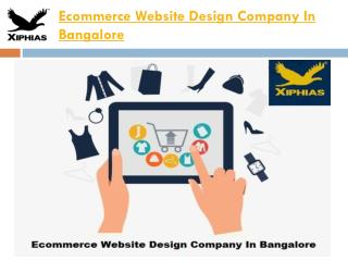 Ecommerce Website Design Company In Bangalore