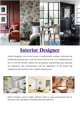 Chandigarh & Mohali Interior Designer