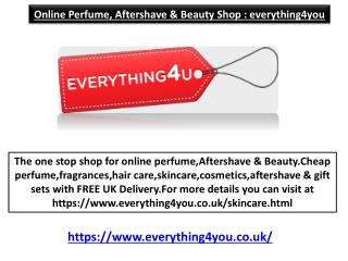 Online Perfume, Aftershave & Beauty Shop : everything4you