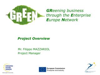 Mr. Filippo MAZZARIOL Project Manager