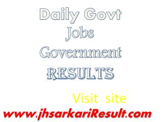 Government Results