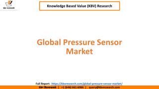 Global Pressure Sensor Market Size and Share