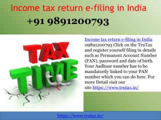 Are there any penalties if I donâ€™t file income tax return online in India 09891200793?