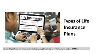 Different Types of Life Insurance Plans