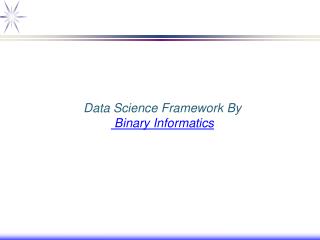 Data science Framework