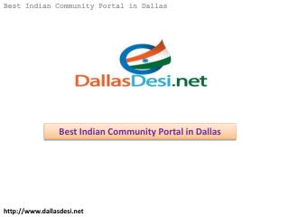 Best Indian Community portal in Dallas