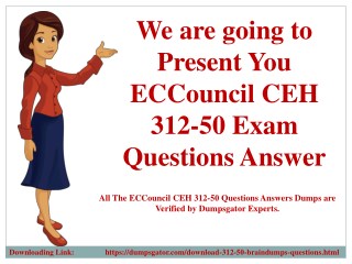 New 2018 ECCouncil CEH 312-50 Exam Questions Dumps