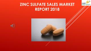 Zinc Sulfate Sales Market Report 2018