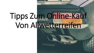 Tipps Zum Online-Kauf Von Allwetterreifen