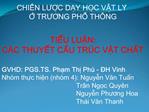 CHI N LUOC DAY HOC V T LY O TRUONG PH TH NG