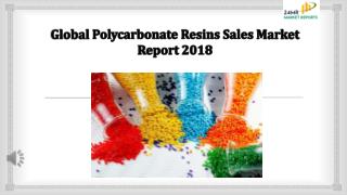 Global Polycarbonate Resins Sales Market