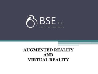Augmented Reality and Virtual Reality Development