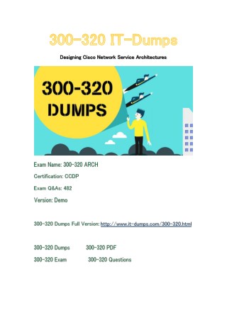 New IT-Dumps 300-320 Free Dumps Download