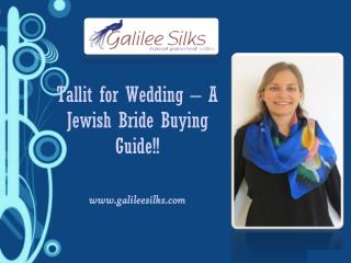 Tallit for Wedding â€“ A Jewish Bride Buying Guide!!