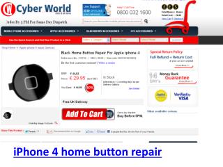iphone 4 home button replacement